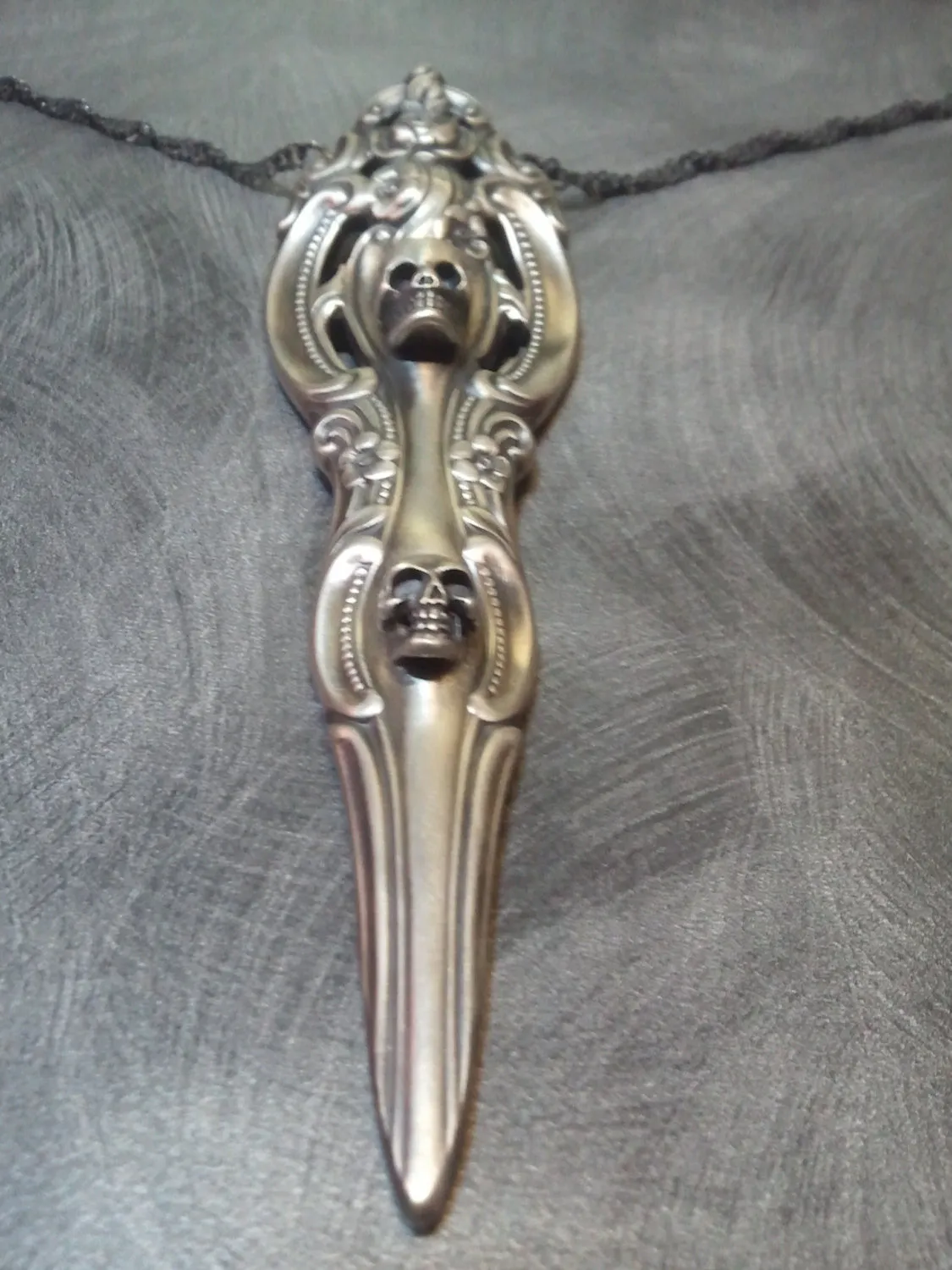 Large Victorian Gothic Antique Spoon