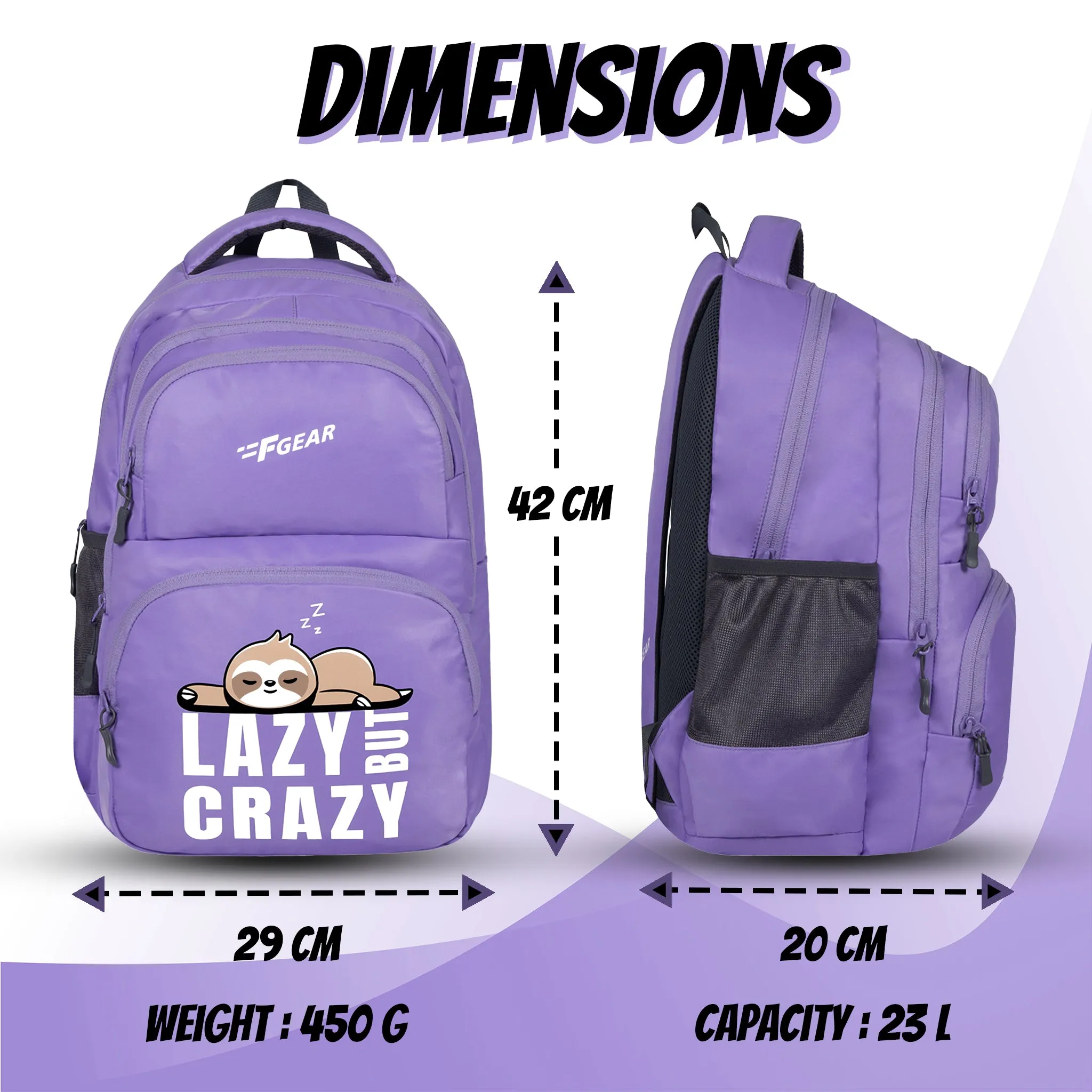 LBC 23L Lavender Backpack