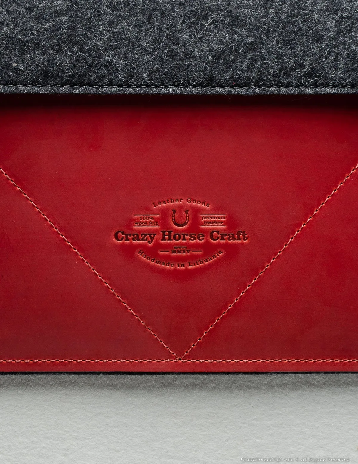 Leather iPad Pro/Air Case | Fragola Red