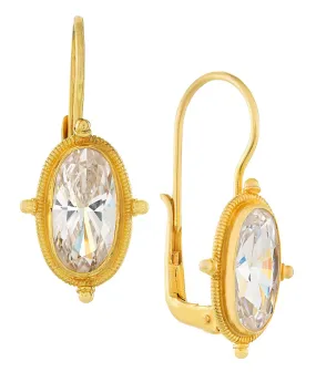 Lewis Carroll Cubic Zirconia Earrings