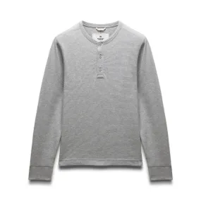 Lighweight Waffle Henley