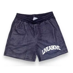 Live Above Navy Mesh Shorts