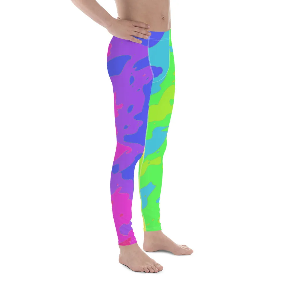 Men's Leggings Tie Dye