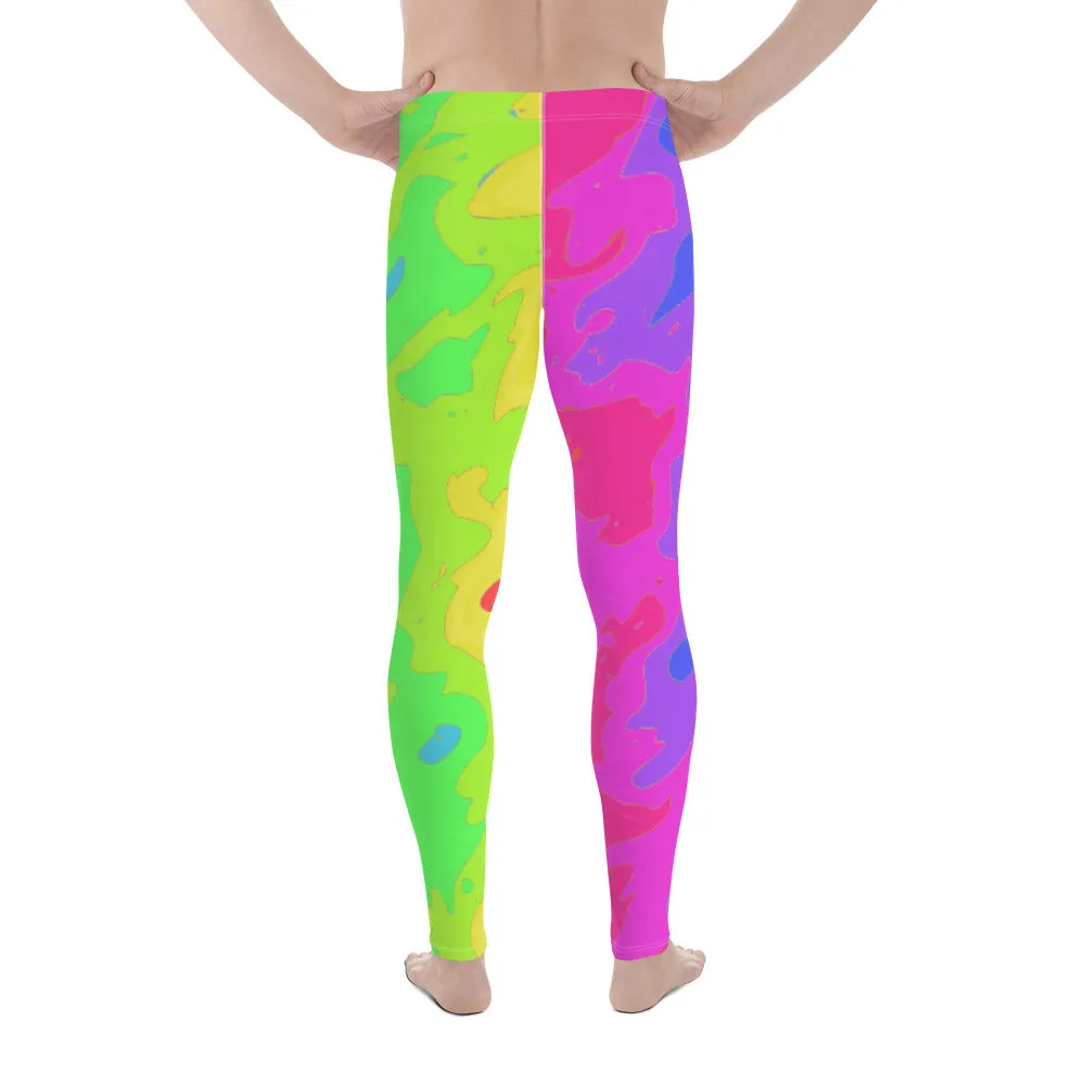 Men's Leggings Tie Dye