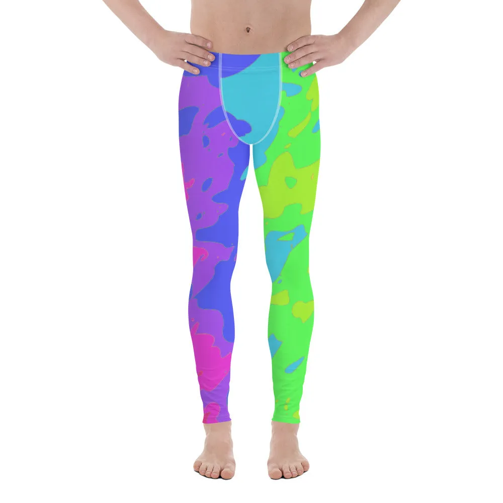 Men's Leggings Tie Dye