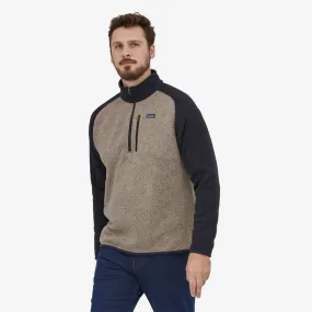 Men's Patagonia | Better Sweater Quarter Zip Fleece | Oar Tan