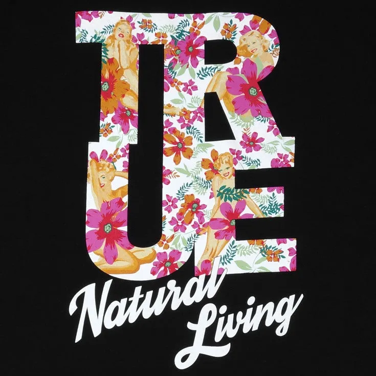 Mens True Natural Living T-Shirt Black