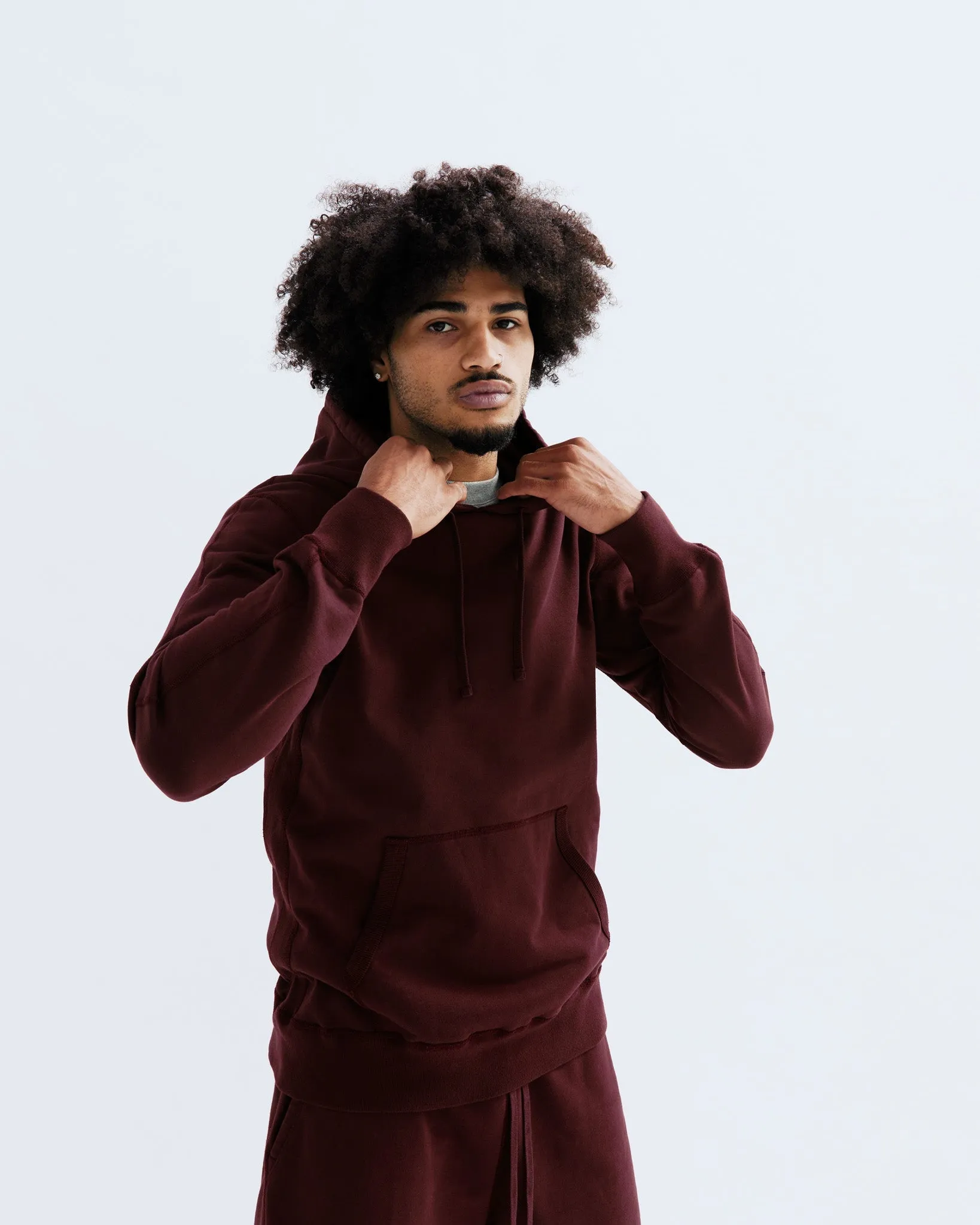 Midweight Terry Slim Hoodie