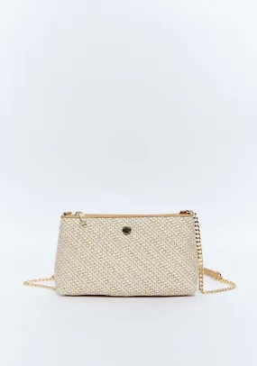 Mini tribbed bag - Beige