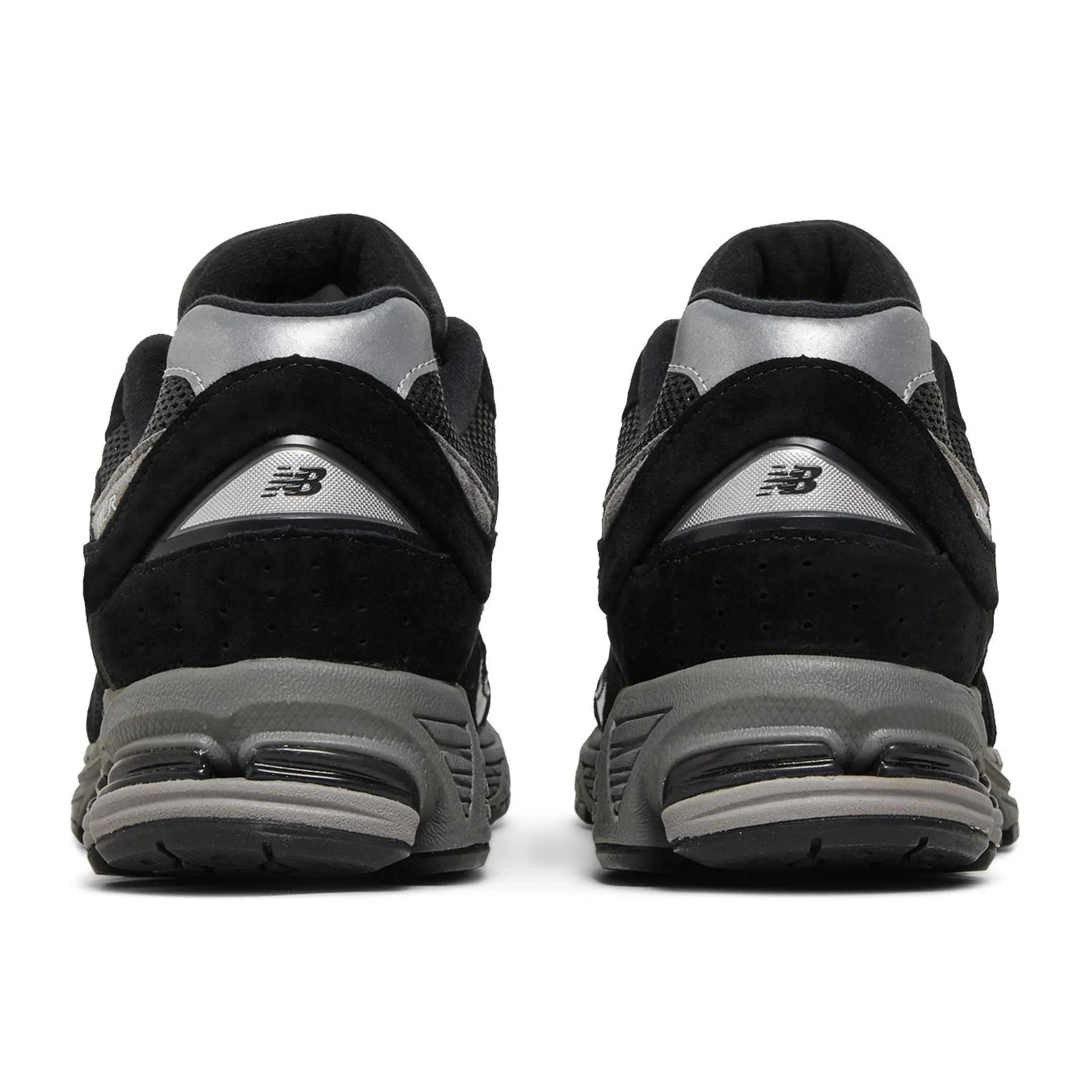 New Balance 2002R Black Dark Grey White