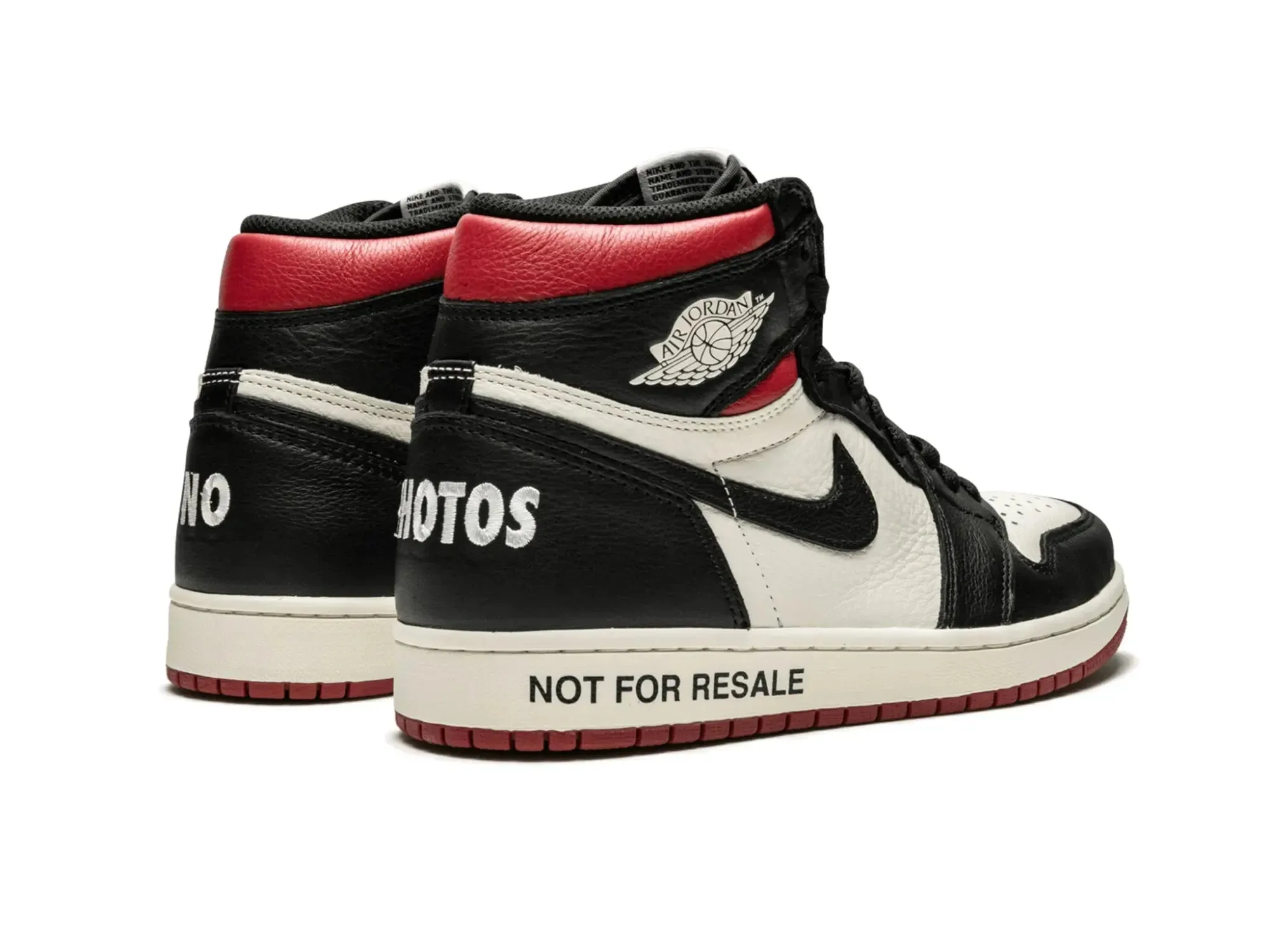 Nike Air Jordan 1 Retro High "Not for Resale Varsity Red"