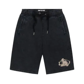 NOSTALGIA SHORTS - WASHED BLACK