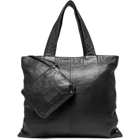 Oversize shopper bag in vintage look / 14268 - Black (Nero)