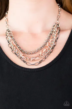 Paparazzi Accessories  - Word On The Street - #N862- Multi Necklace