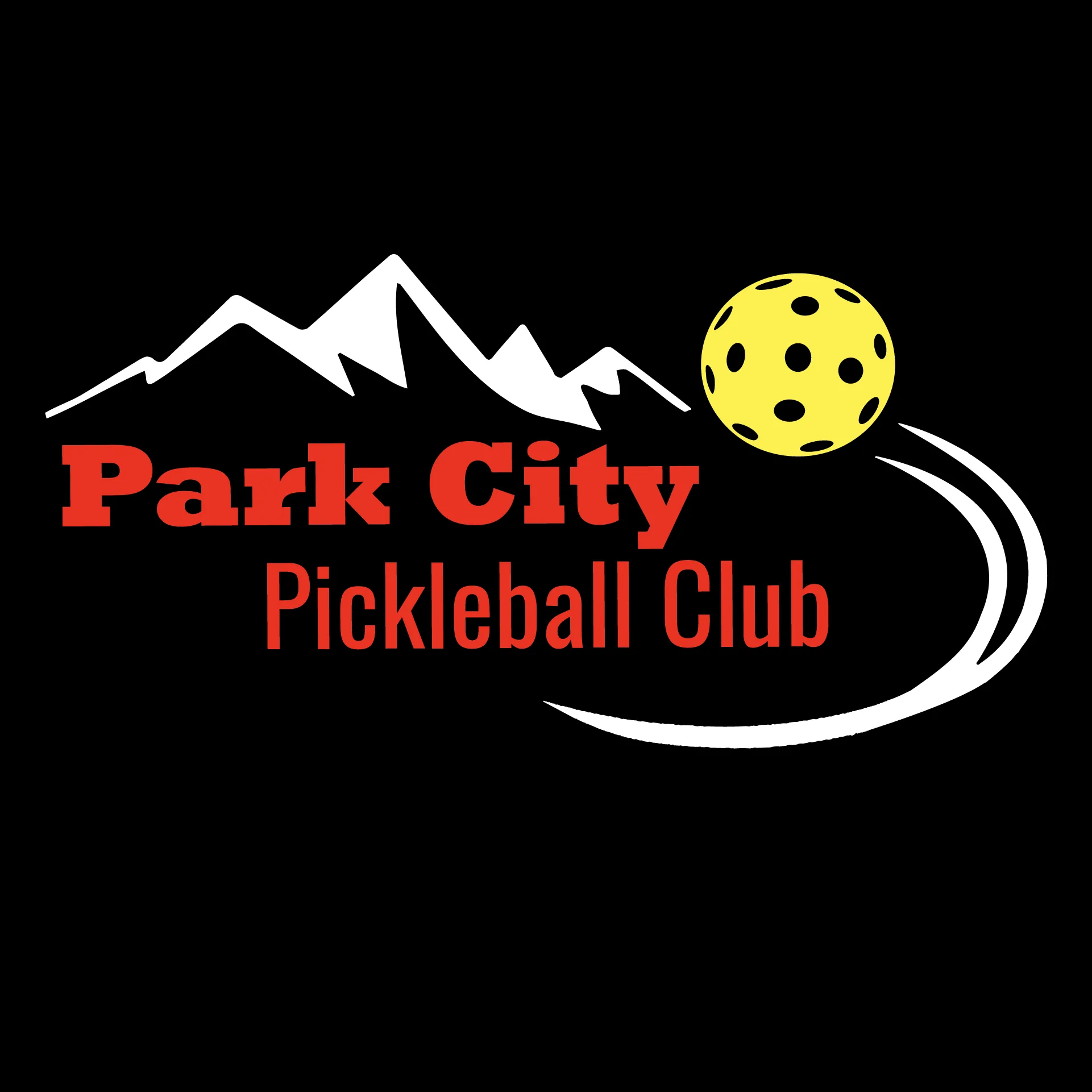 Park City Pickleball Club Red Words (Customizable) | Women's 1/4 Zip Pullover Athletic Shirt | 100% Polyester