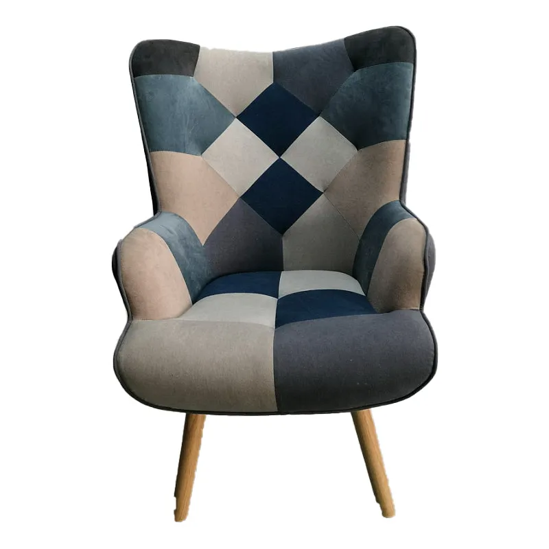 Patchwork Chair - Blue