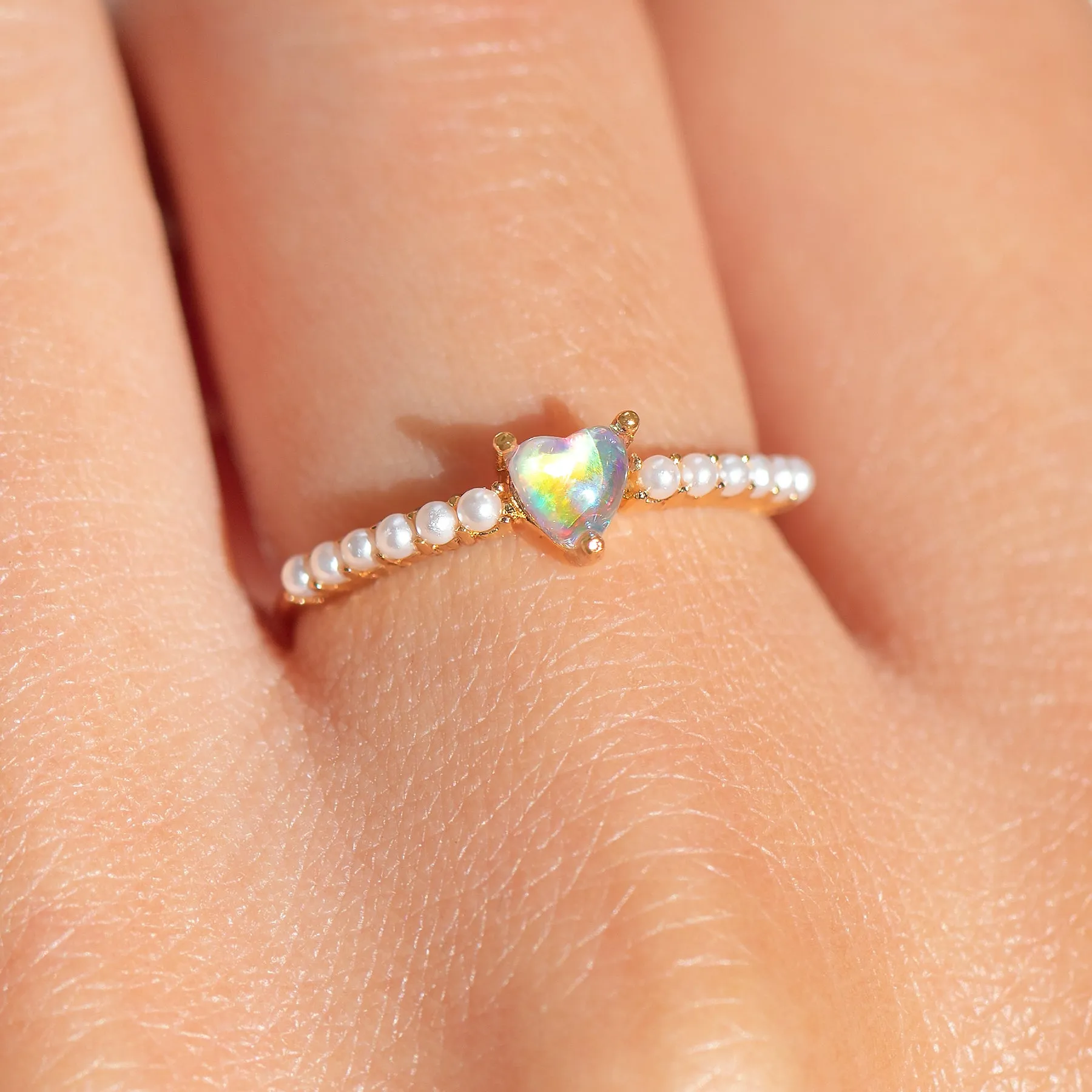 Pearly Girl Ring