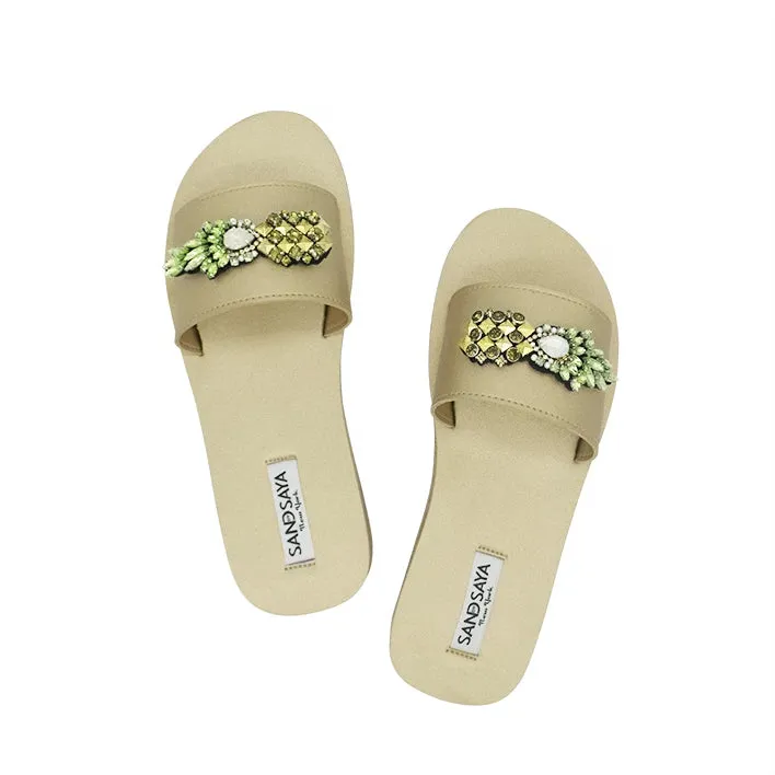 Pineapple- Waterproof Espadrille Flat