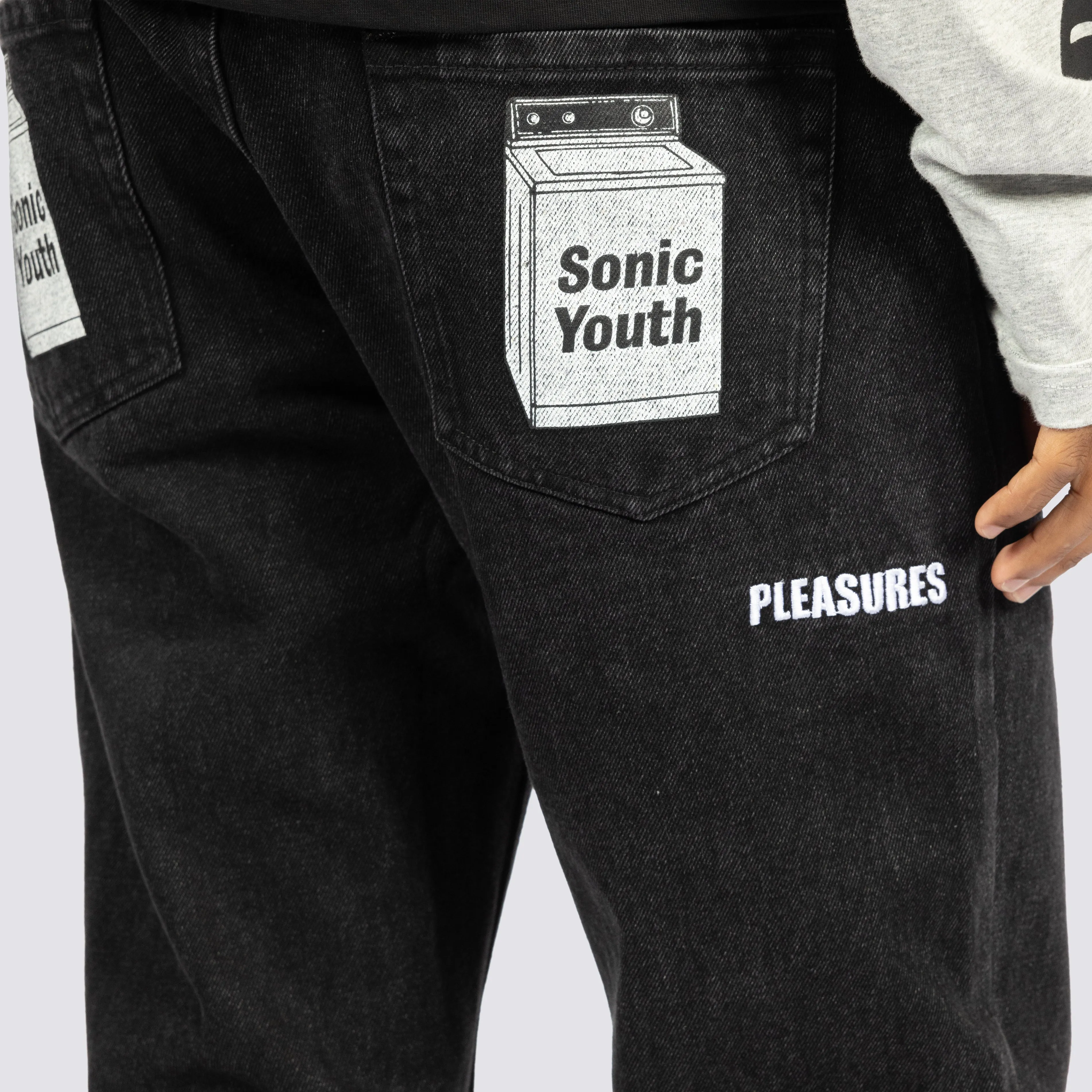 PLEASURES X SONIC YOUTH WASHING MACHINE DENIM