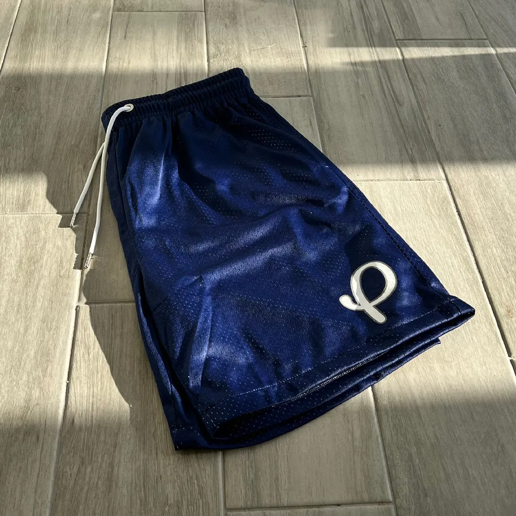 Pres Mesh Shorts Royal Blue