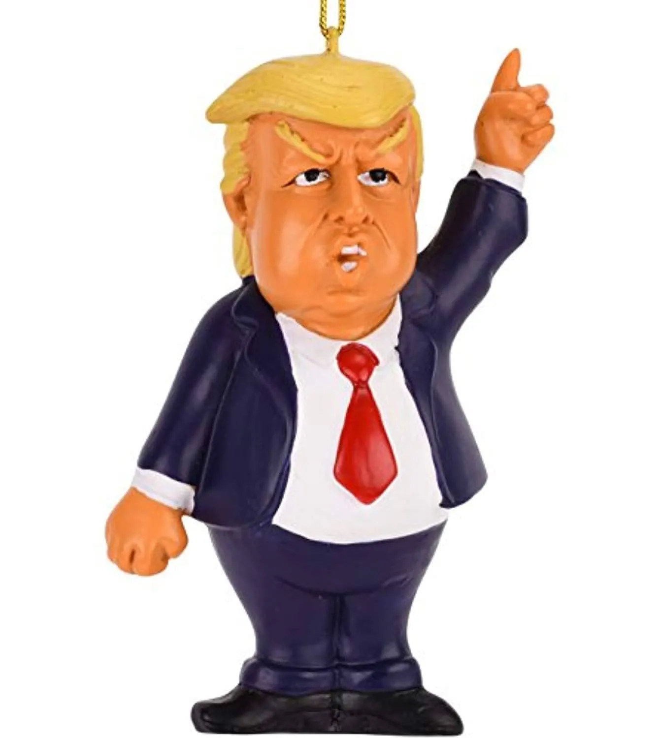 President Donald Trump America First Christmas Ornament