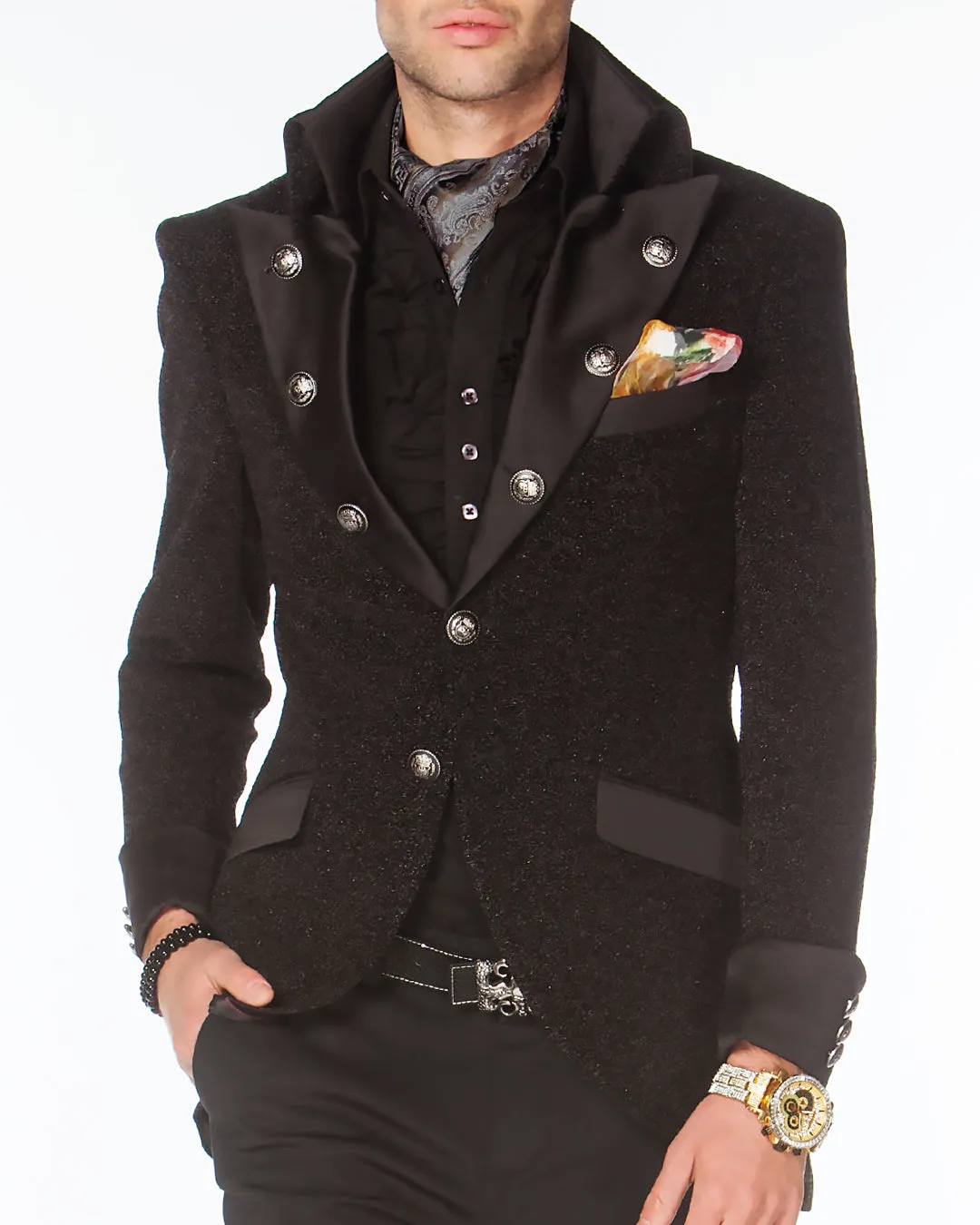 Prom Blazer - Prom 2021 - Lord Black - Semi Long Blazer