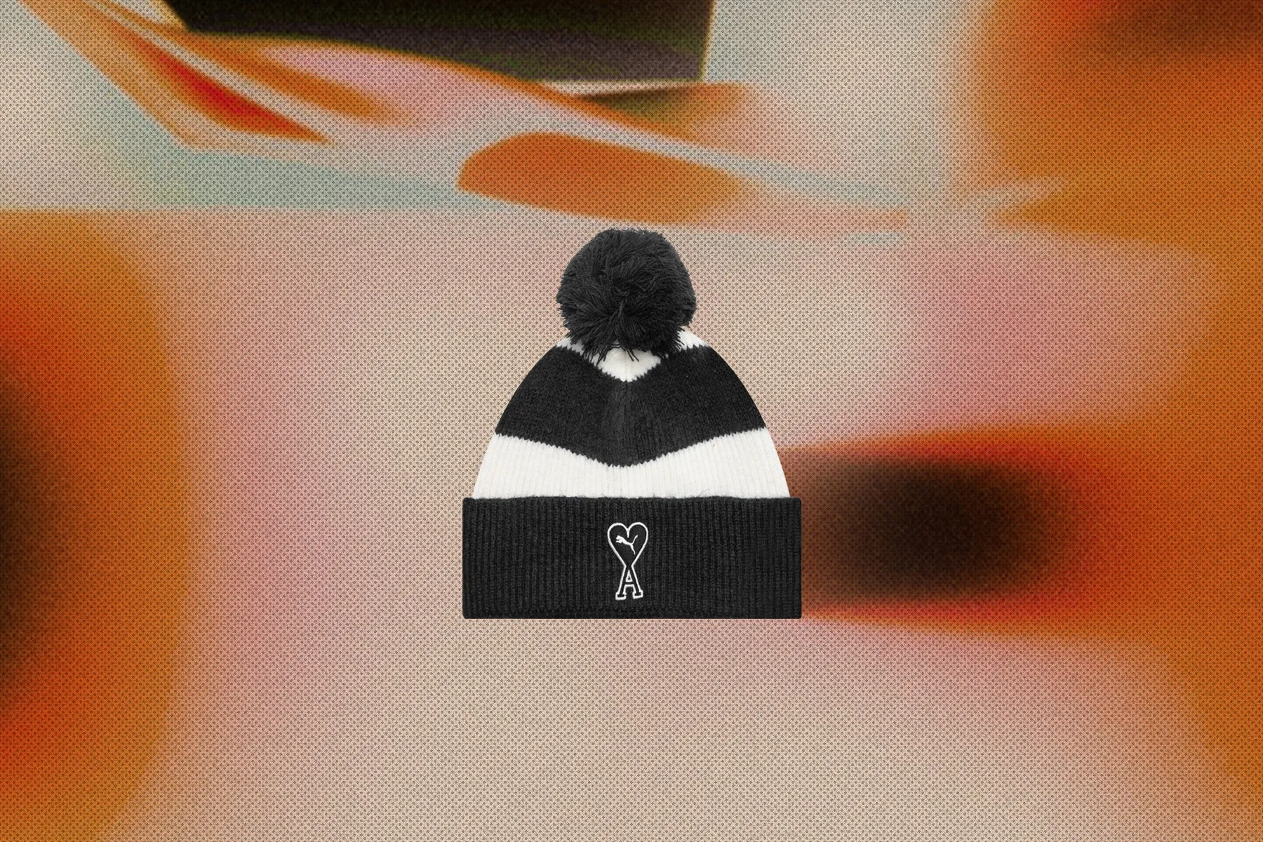 Puma x AMI Beanie - Black/White