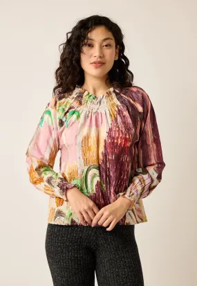 Rowena Shirred Blouse