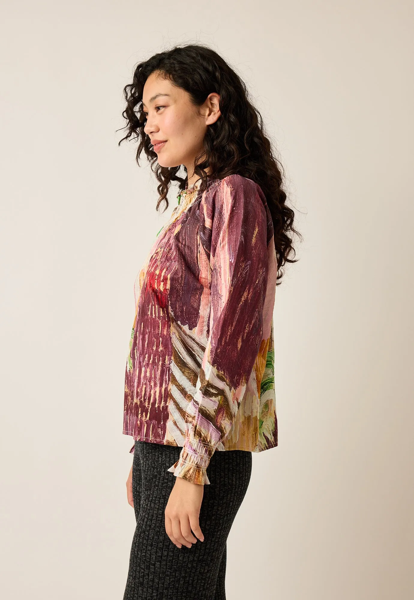 Rowena Shirred Blouse