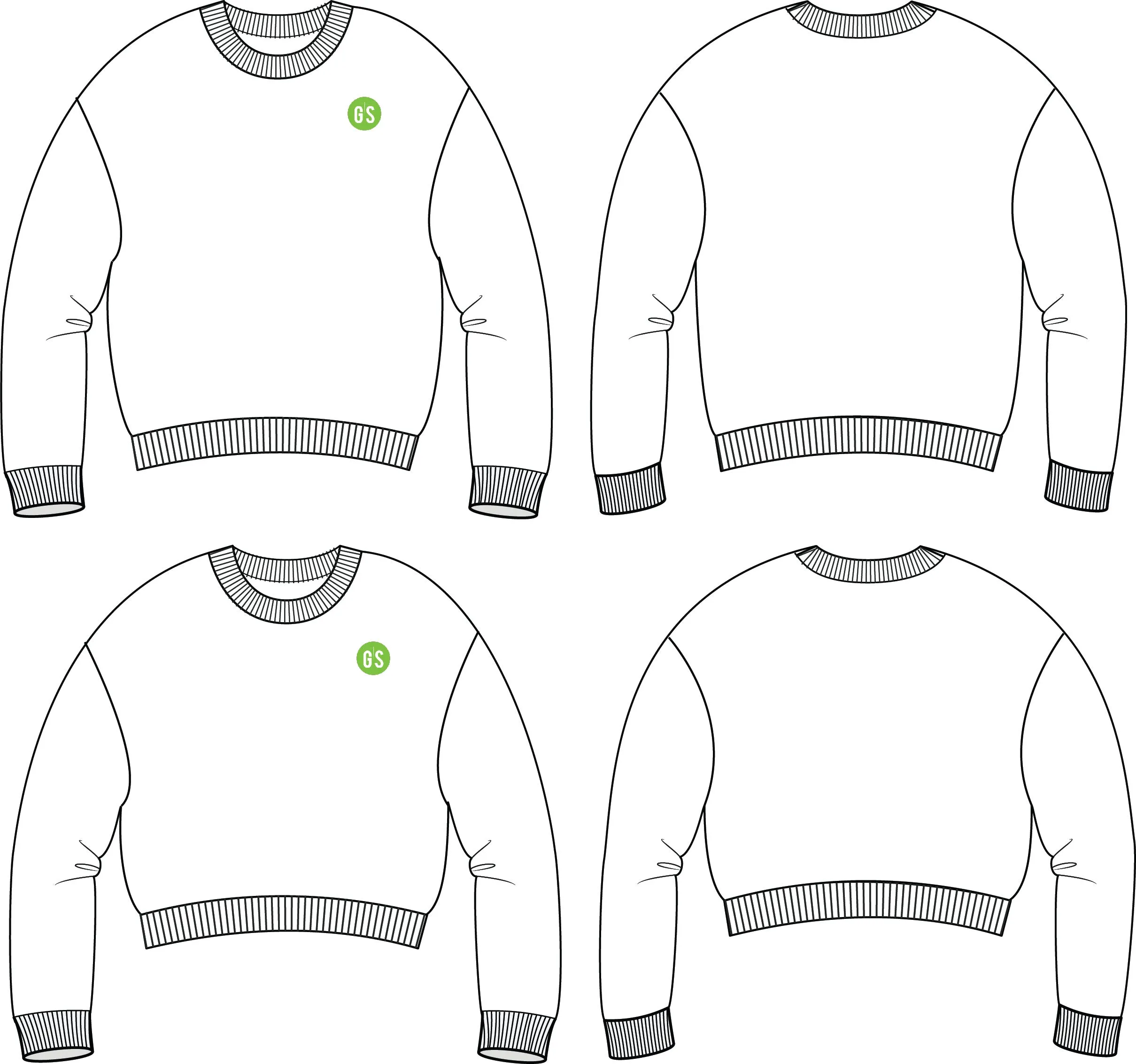 Sav's Sweatshirt PDF Pattern Sizes B - M