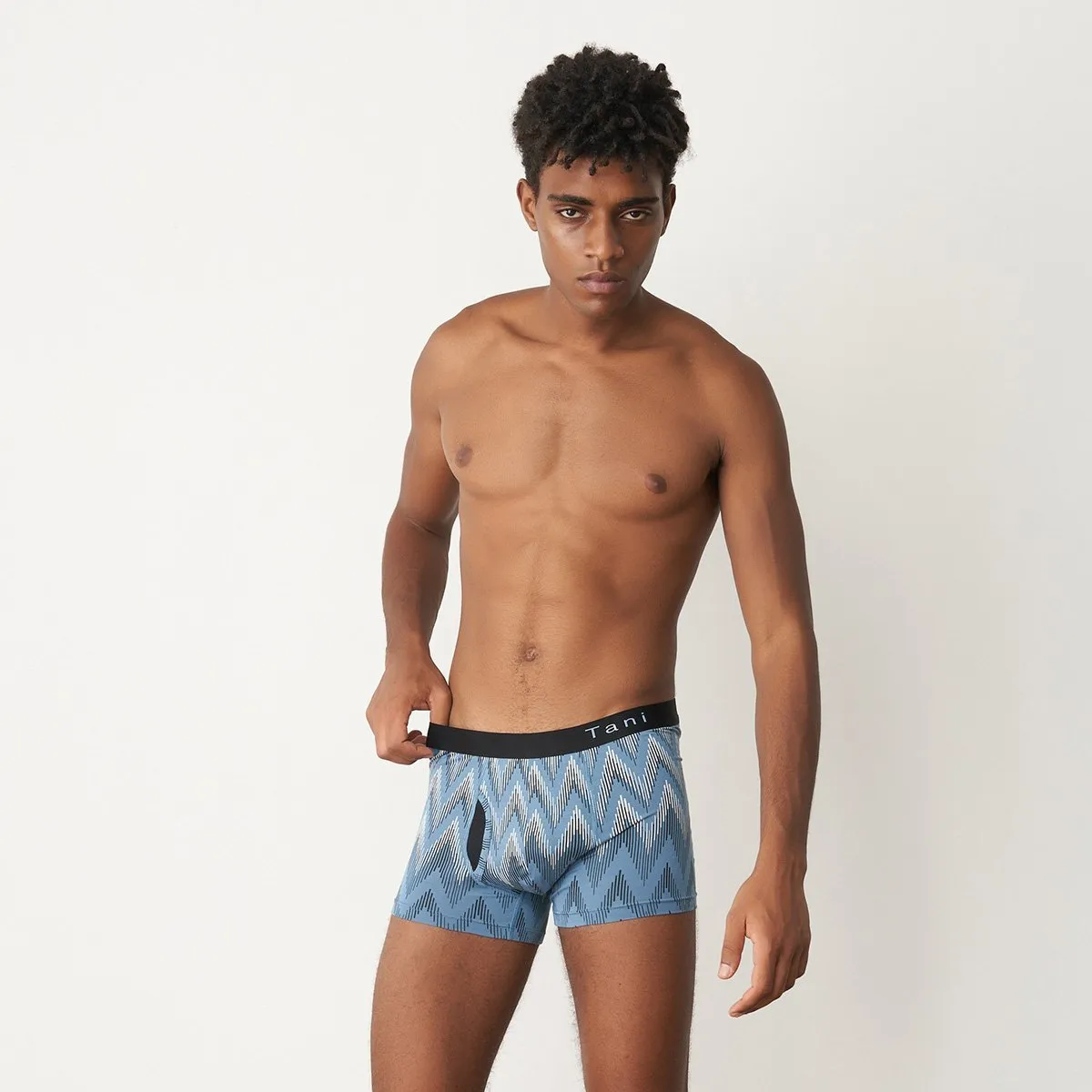 Silktouch TENCEL™ Modal Air Jacquard Waistband Boxer Brief with Keyhole