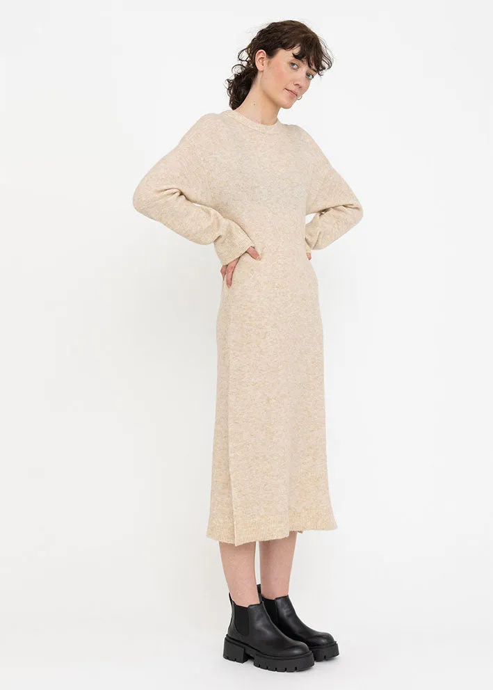 Soft Rebels Allison Dress Knit SR522-201 Kjole - Whitecap Gray Melange