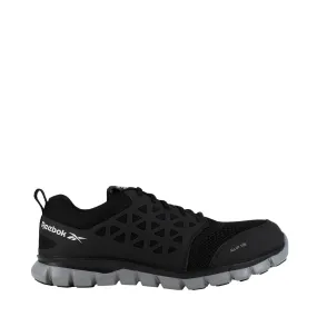 Sublite Cushion Alloy-Toe Athletic Work Shoe Black