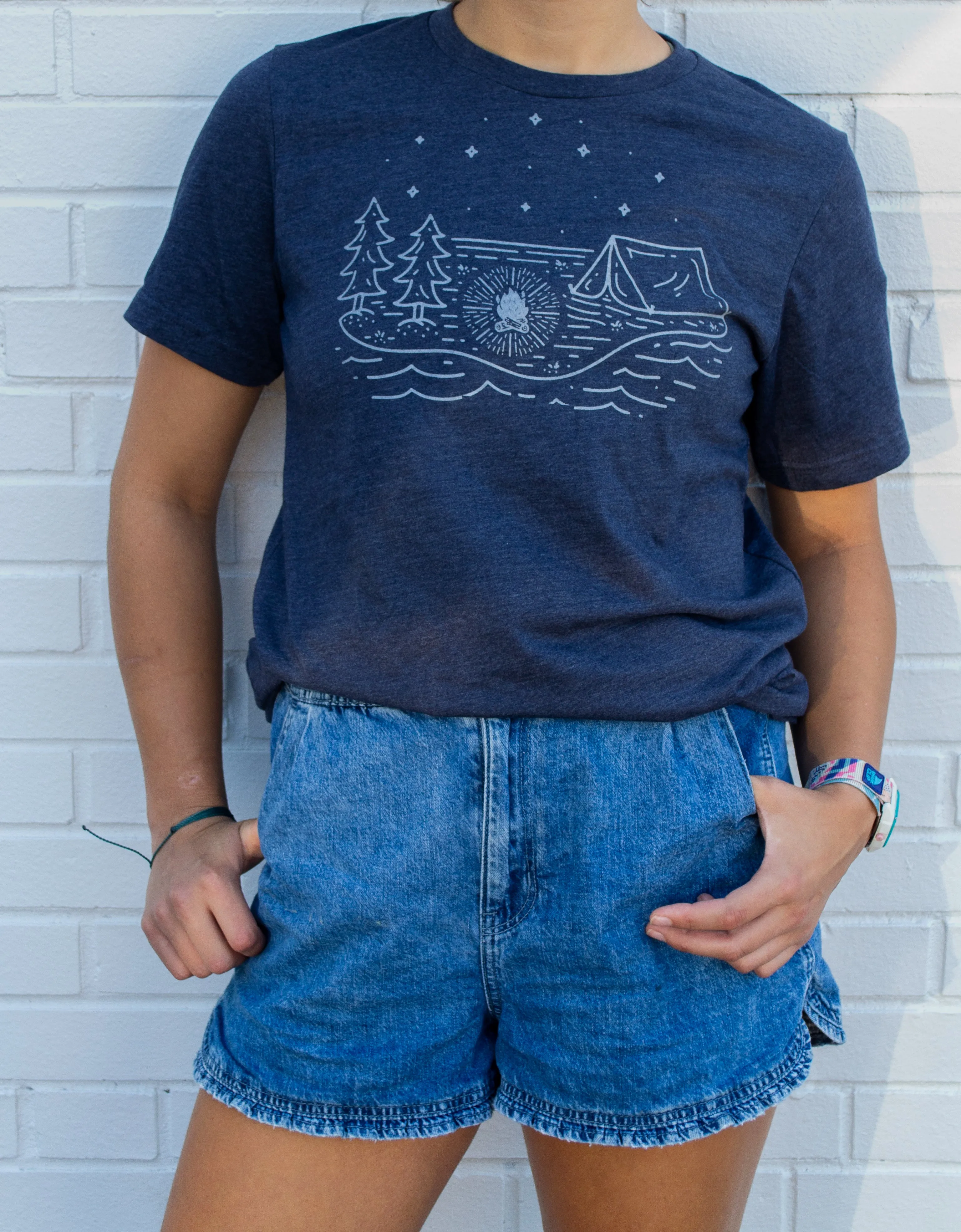 The Campfire Short Sleeve Crew Cut Tee