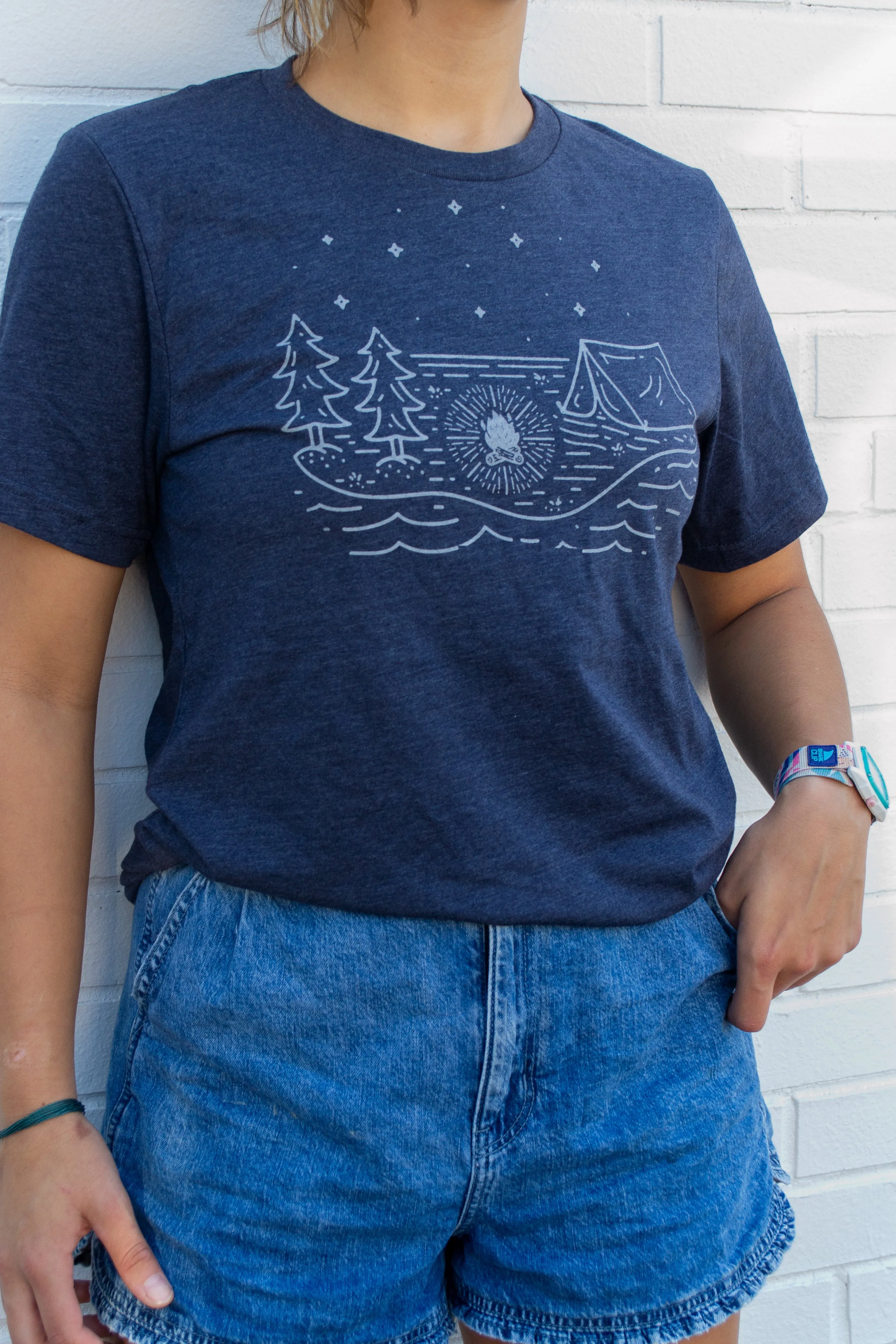 The Campfire Short Sleeve Crew Cut Tee