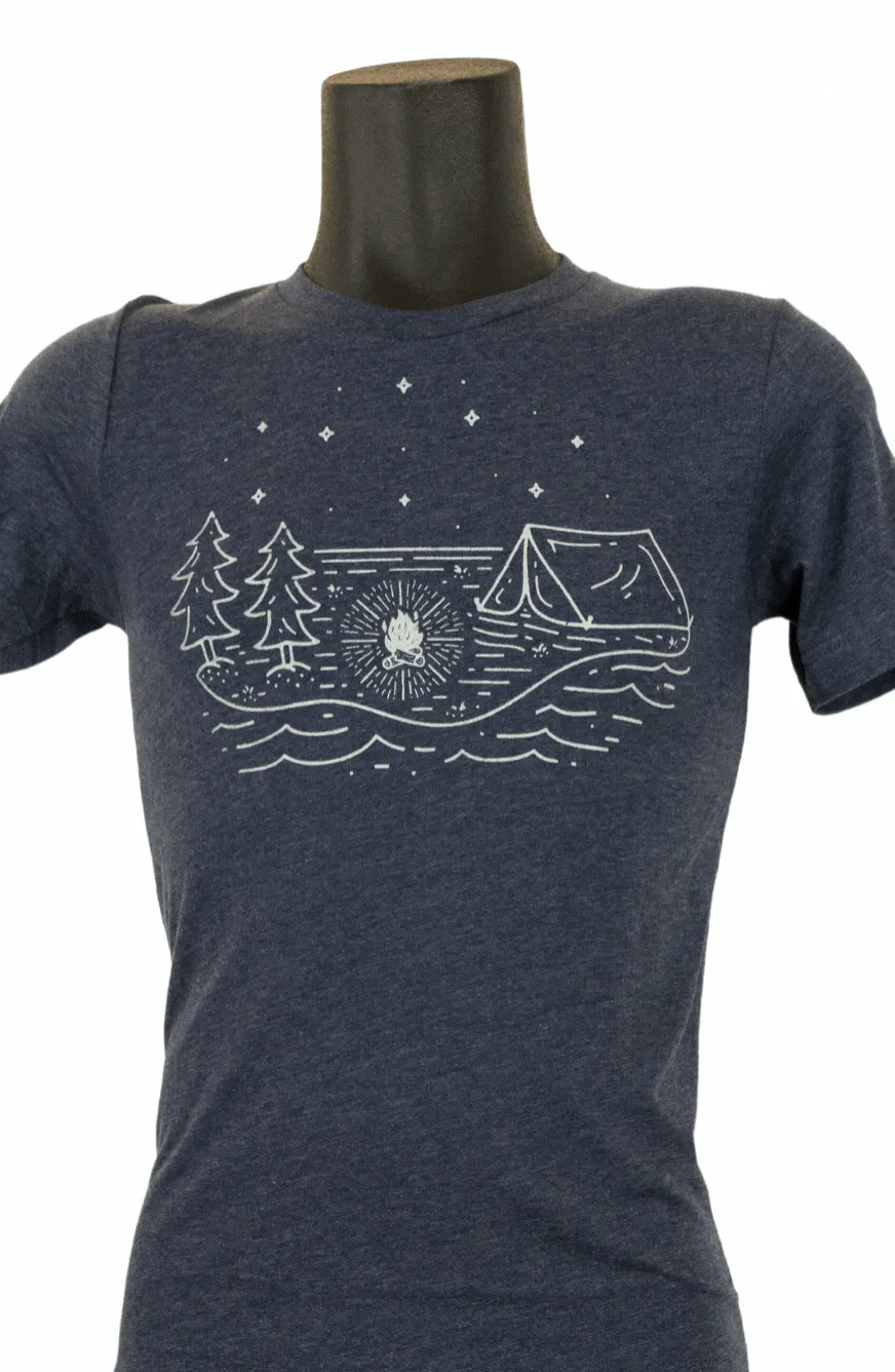 The Campfire Short Sleeve Crew Cut Tee