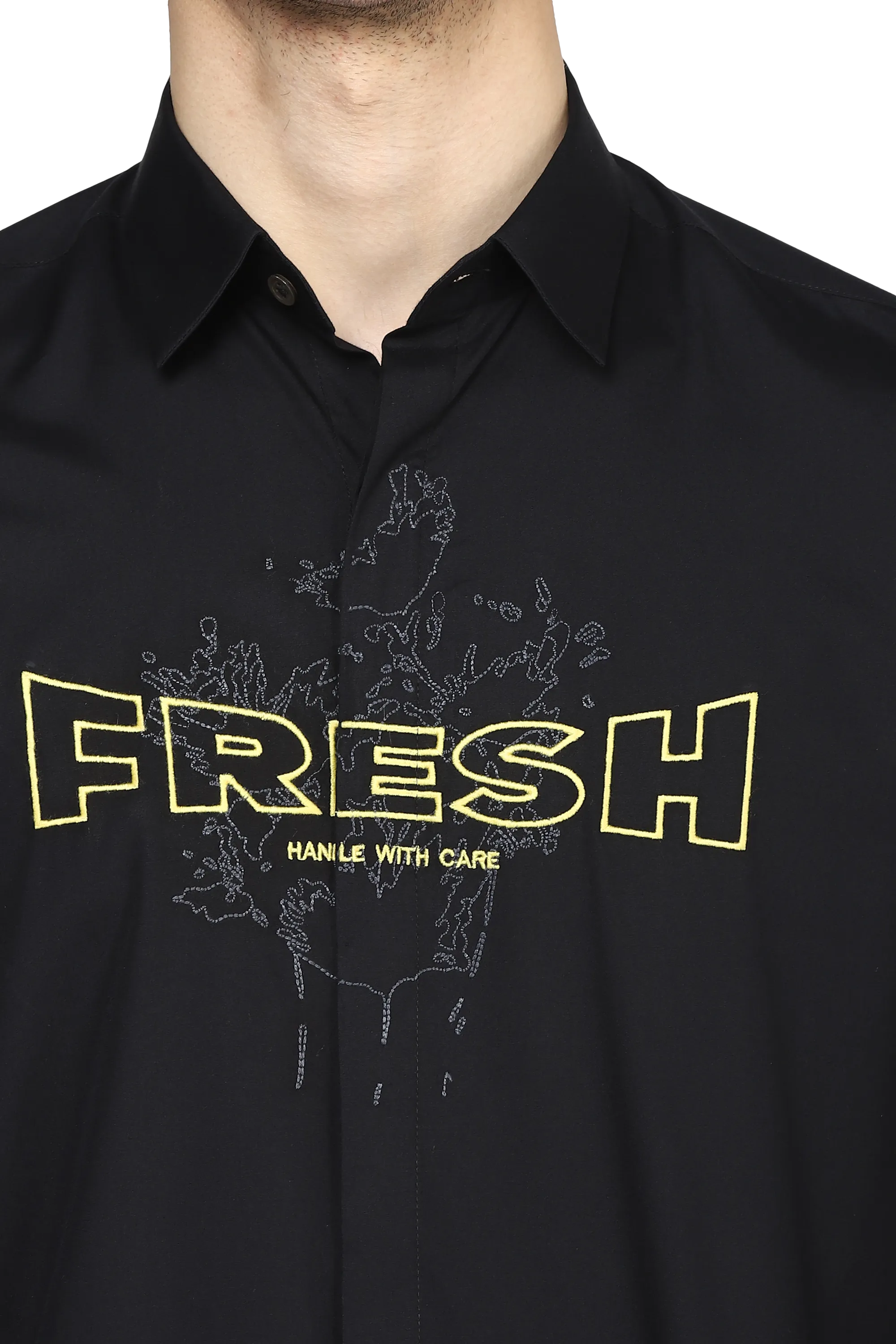 The Cinematic Fresh Shirt in Black