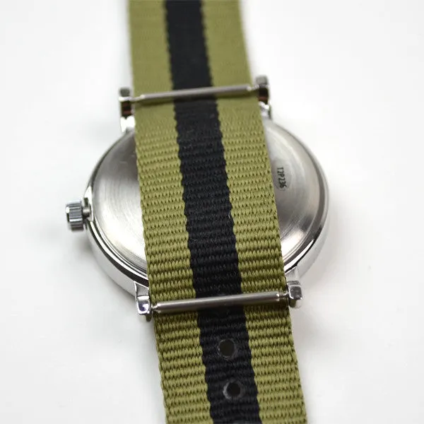 Timex - Weekender - Black / Khaki-Black Nato Strap