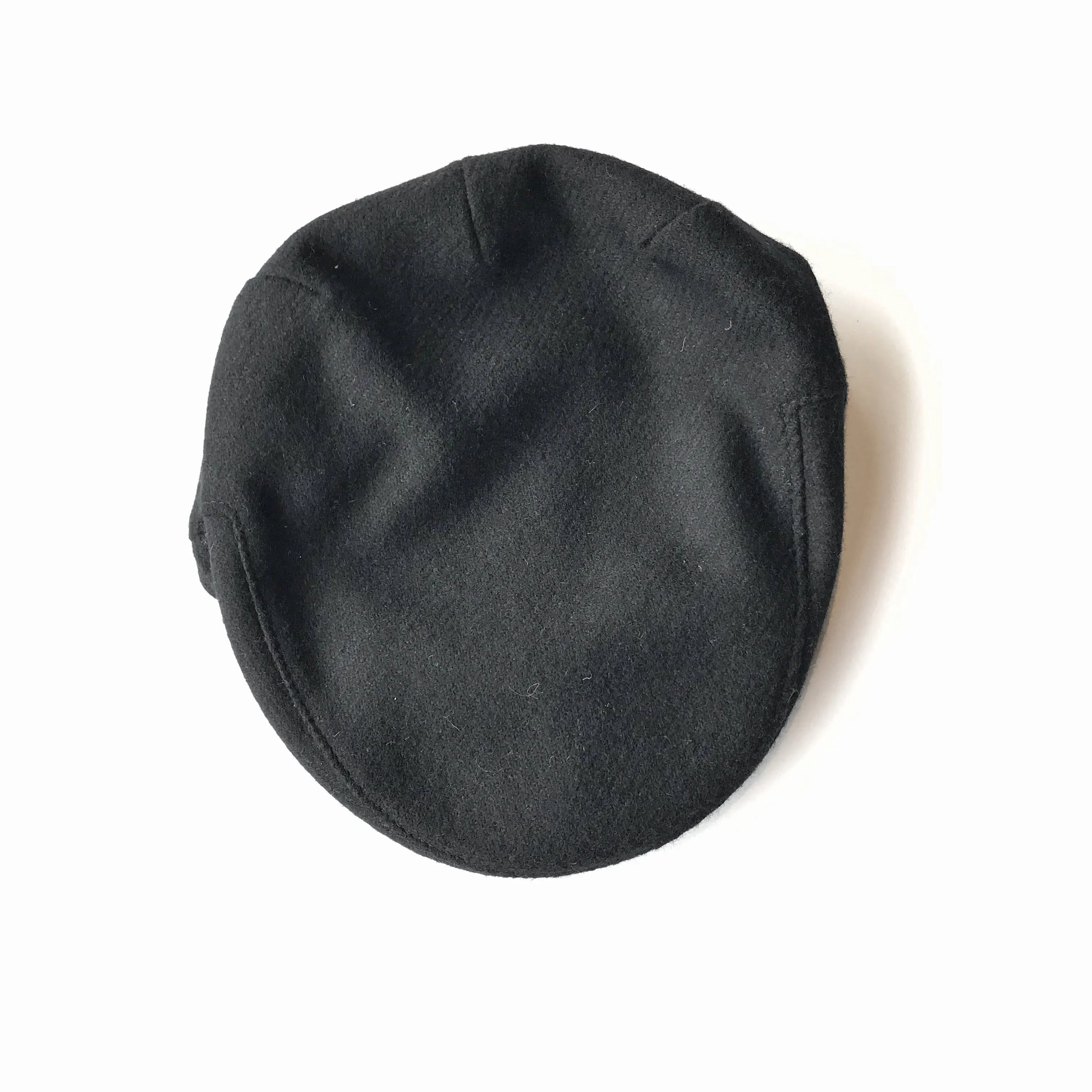 Tweed Driving Cap - Black