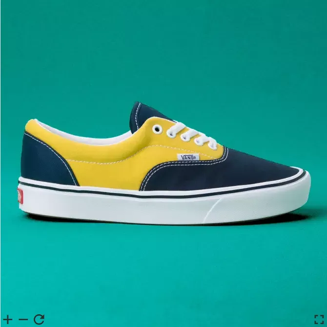 Vans ComfyCush Era VN0A3WM9V9X1 blue-yellow adult sneakers shoe