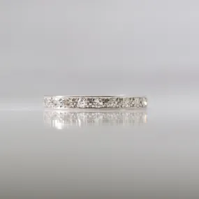 Vintage Full Set Diamond Eternity Ring