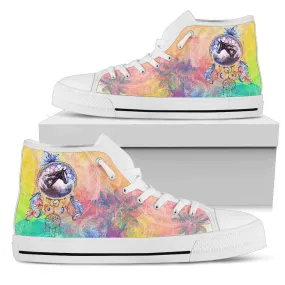 Watercolor Dreamcatcher Horse - High Top