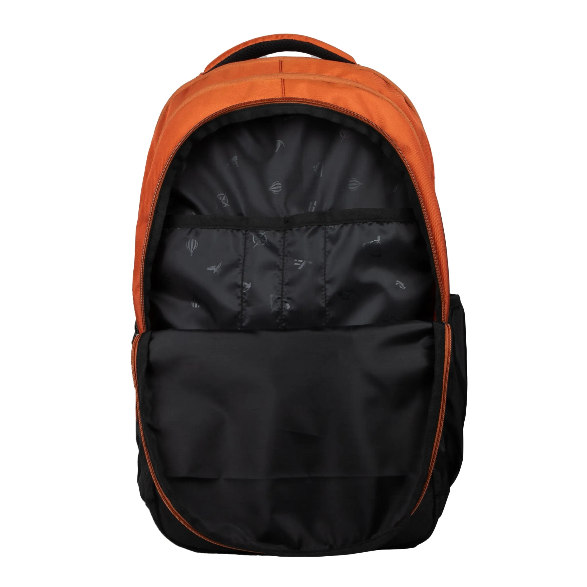 Winsome 29L Black Brick Orange Backpack