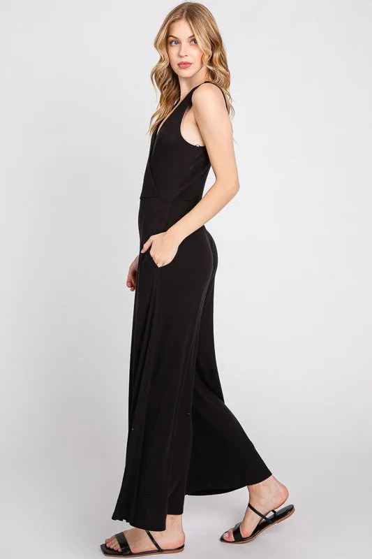 YAZMIN SLEEVELESS JUMPSUIT